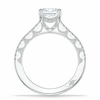Lunetta Crescent | Emerald Solitaire Engagement Ring - Everett Jewelry