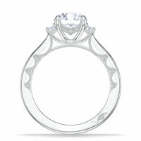 Lunetta Crescent | Round 3 - Stone Engagement Ring - Everett Jewelry