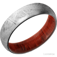 Meteorite with None Finish and Padauk - Everett Jewelry