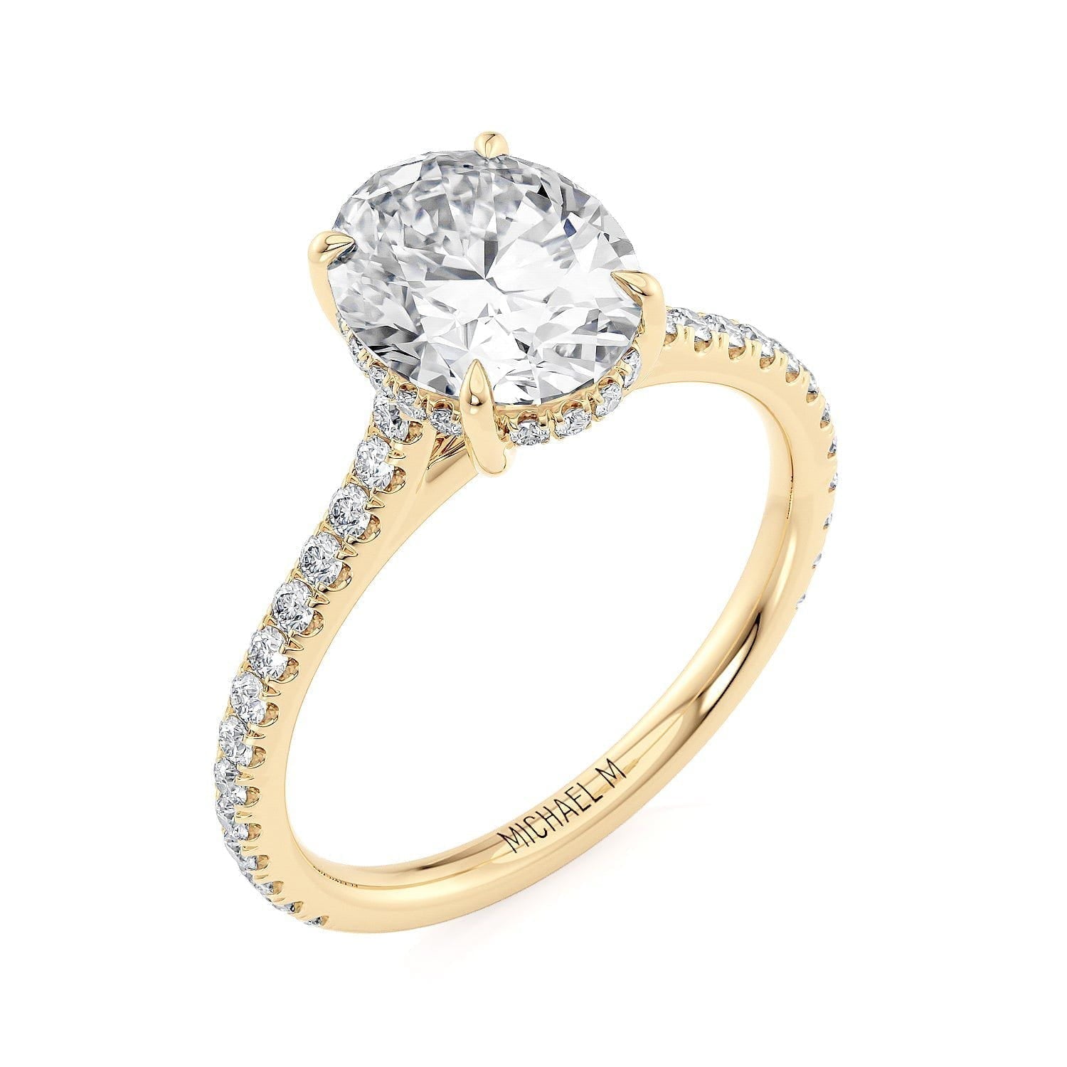 Michael M Crown R749 - 2 Oval - Everett Jewelry