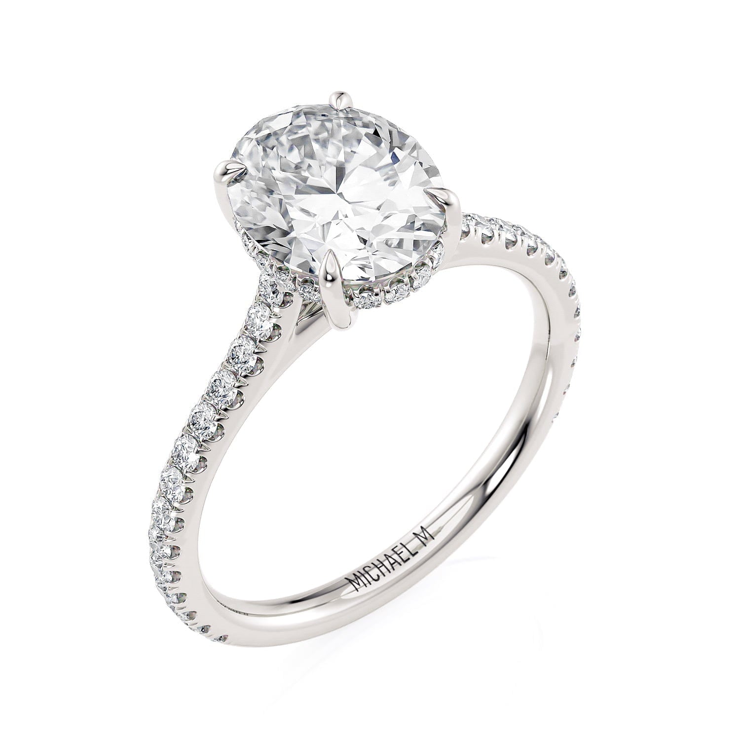 Michael M Crown R749 - 2 Oval - Everett Jewelry