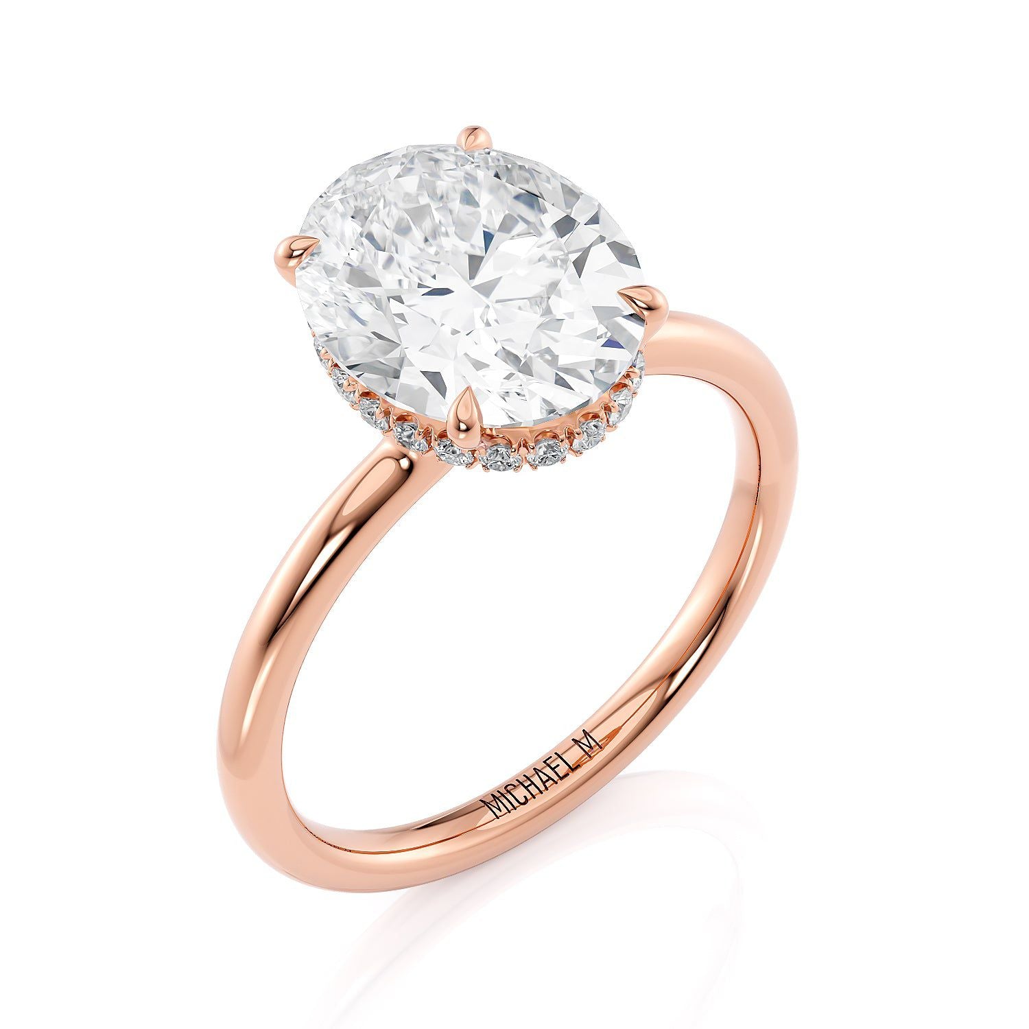 Michael M Crown R750 - 3 Oval - Everett Jewelry