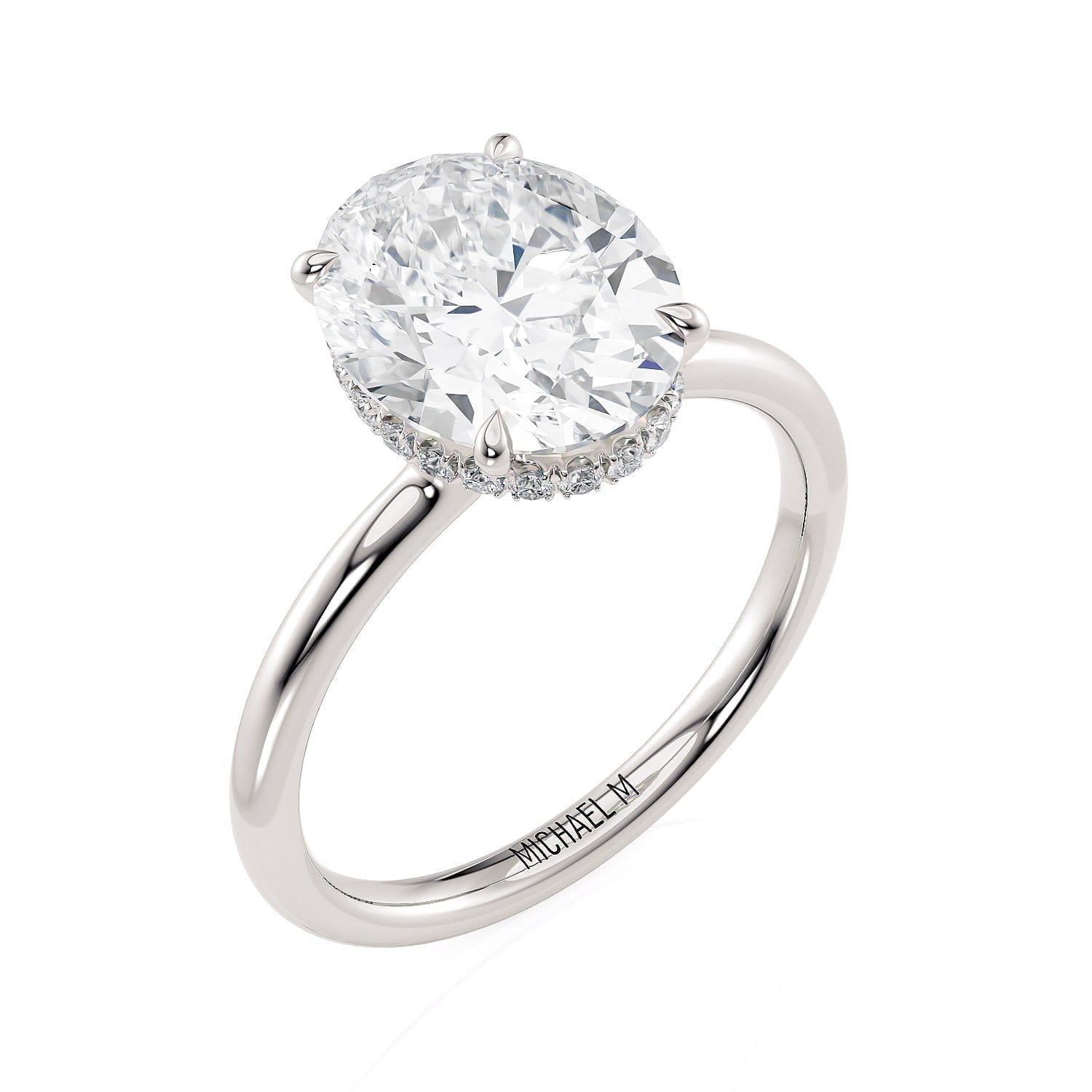 Michael M Crown R750 - 3 Oval - Everett Jewelry
