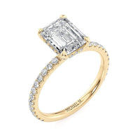 Michael M Crown R753 - 2 Emerald - Everett Jewelry