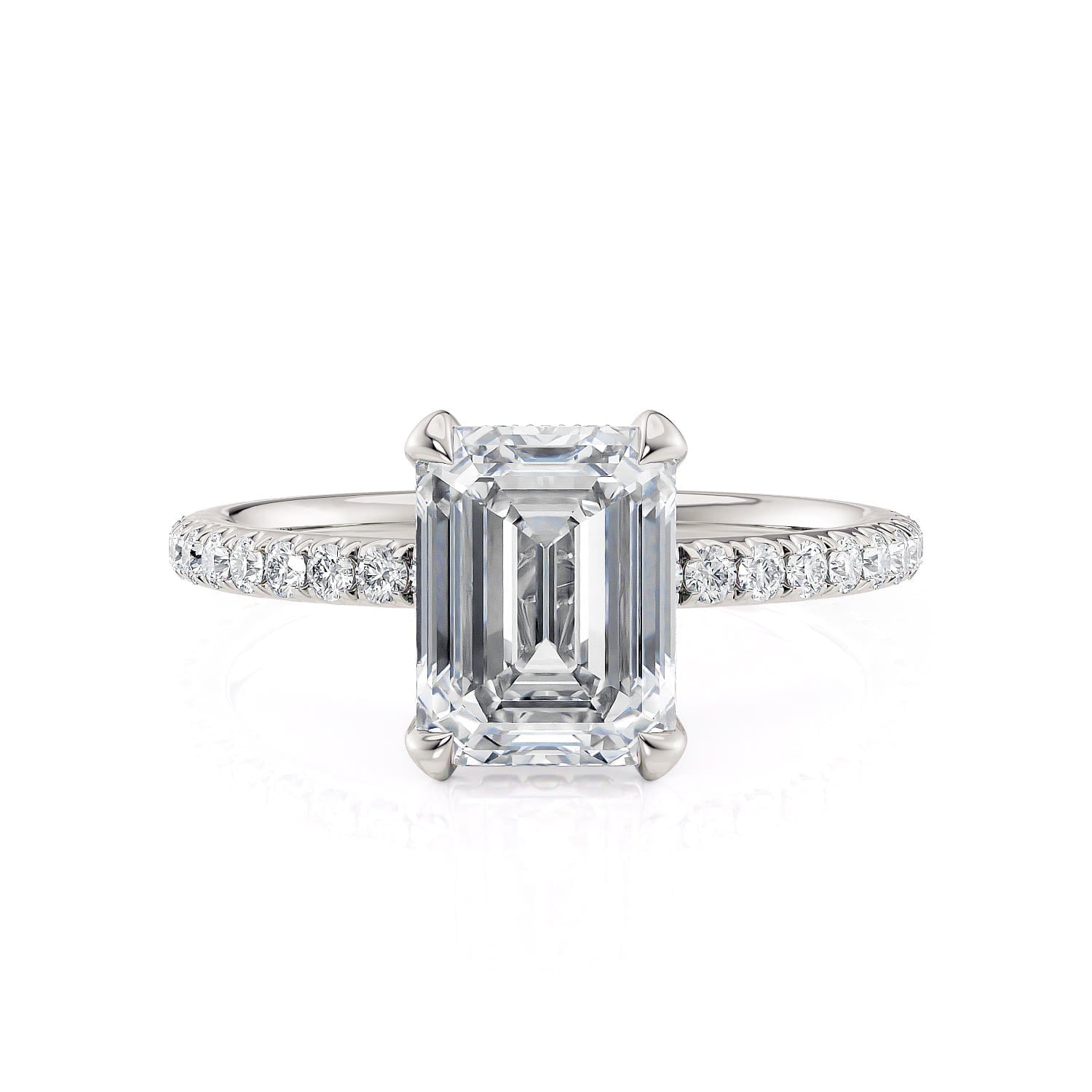 Michael M Crown R753 - 2 Emerald - Everett Jewelry