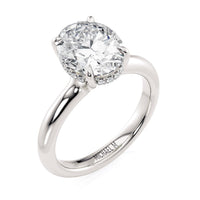 Michael M Crown R812 - 3 Oval Yellow - Everett Jewelry