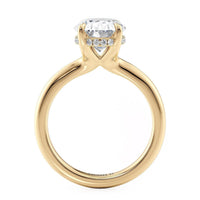 Michael M Crown R812 - 3 Oval Yellow - Everett Jewelry