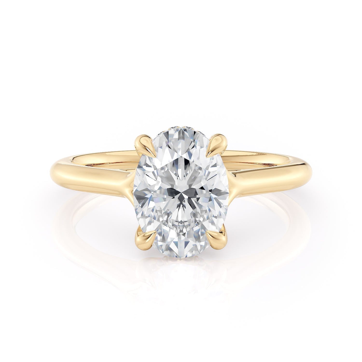 Michael M Crown R828 - 2 Yellow - Everett Jewelry