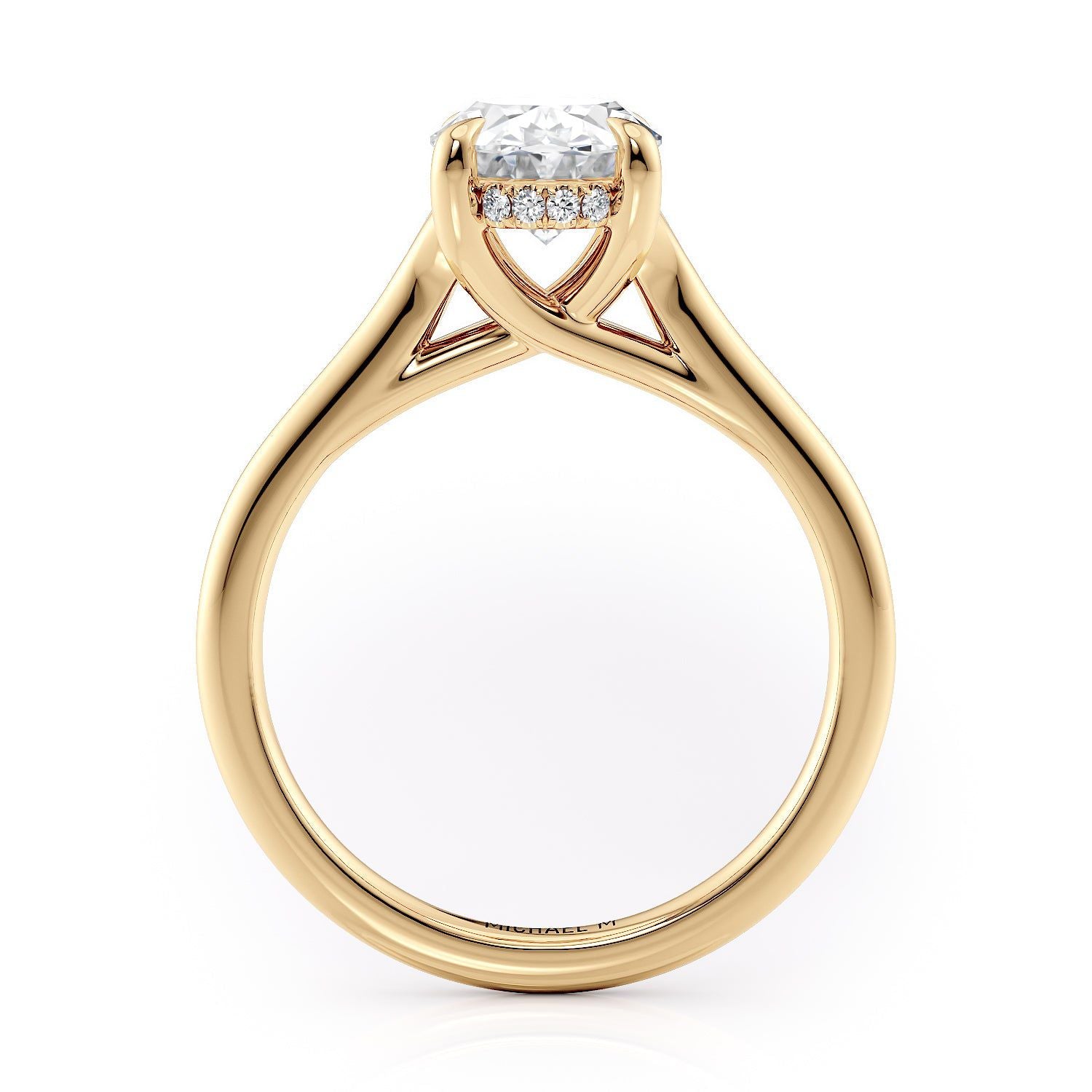 Michael M Crown R828 - 2 Yellow - Everett Jewelry