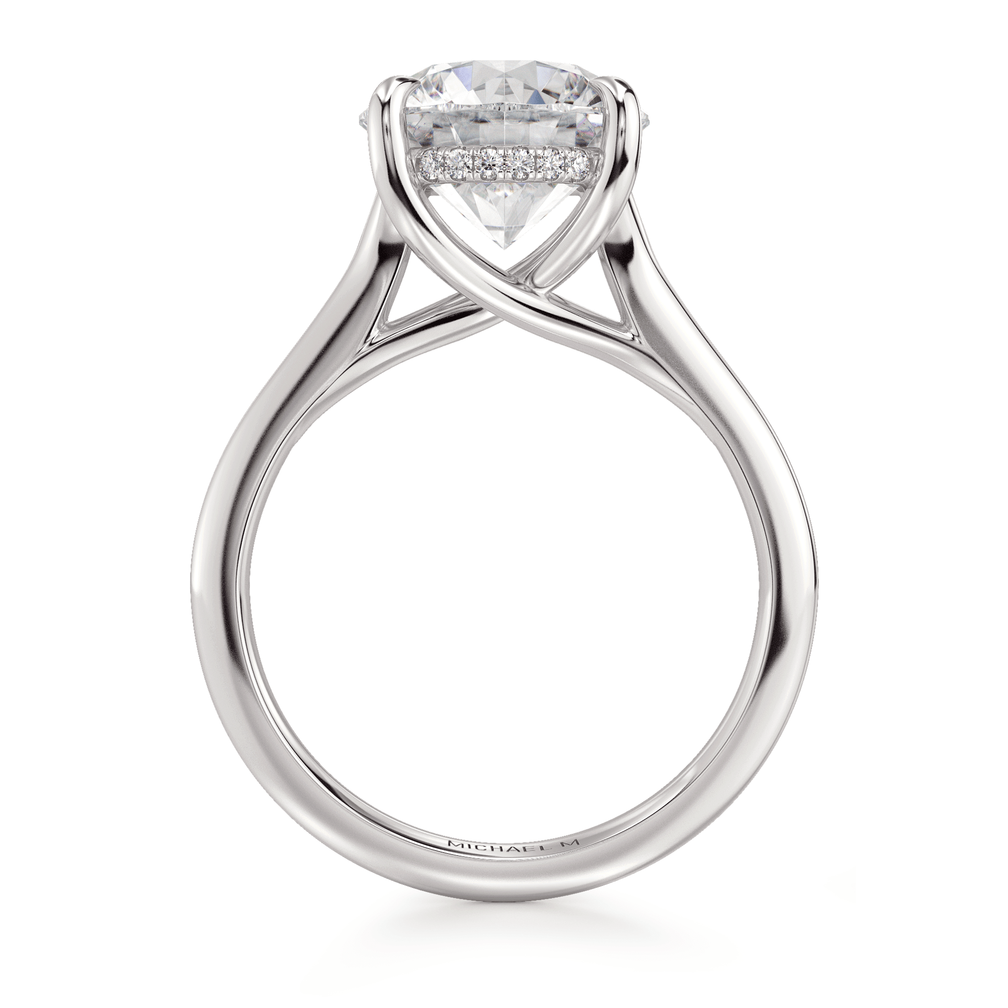 Michael M Crown R828 - 3 Round - Everett Jewelry