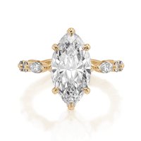 Michael M Monarch R831 - 3 Marquise Yellow - Everett Jewelry