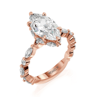 Michael M Monarch R831 - 3 Marquise Yellow - Everett Jewelry