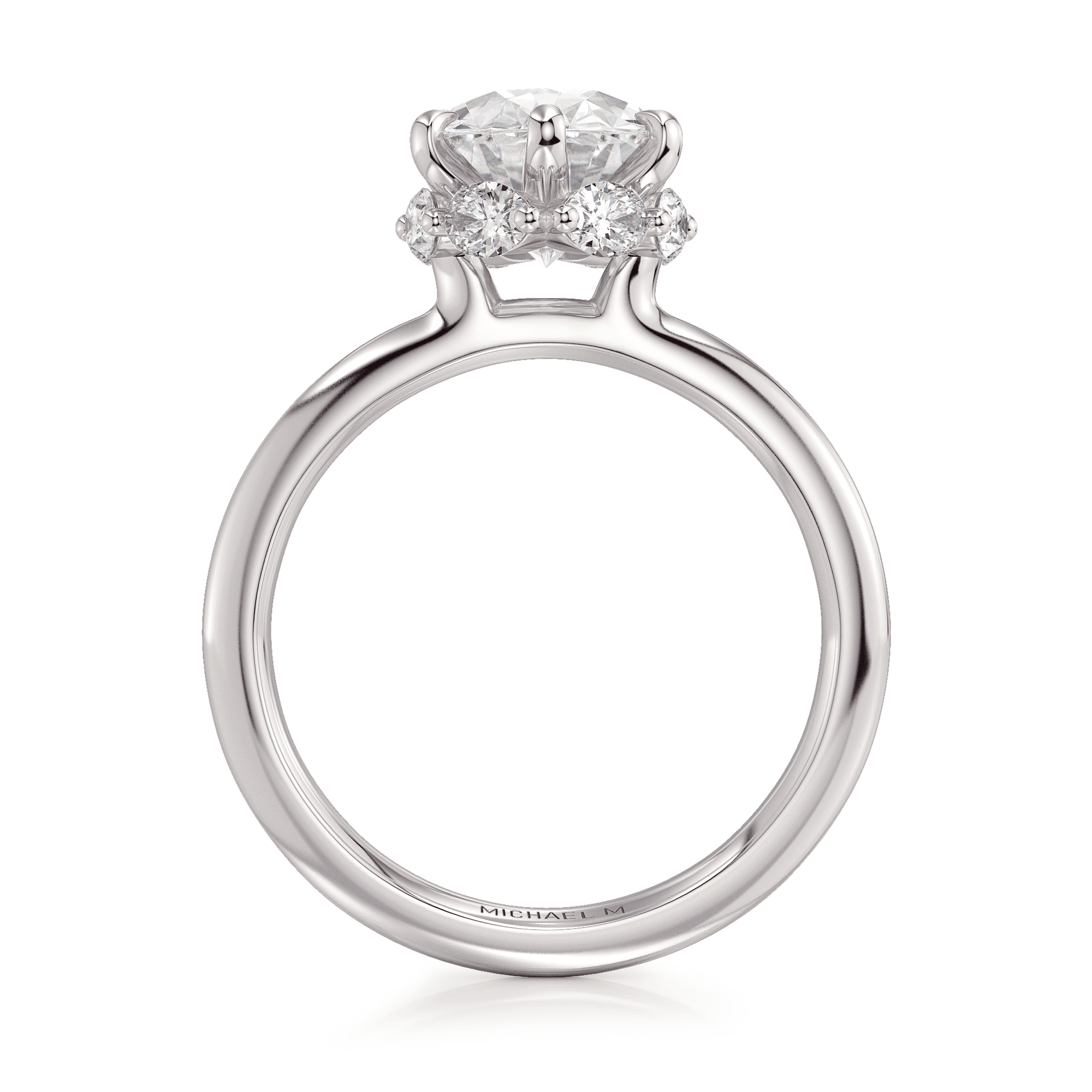 Michael M Monarch R834 - 3 Oval - Everett Jewelry