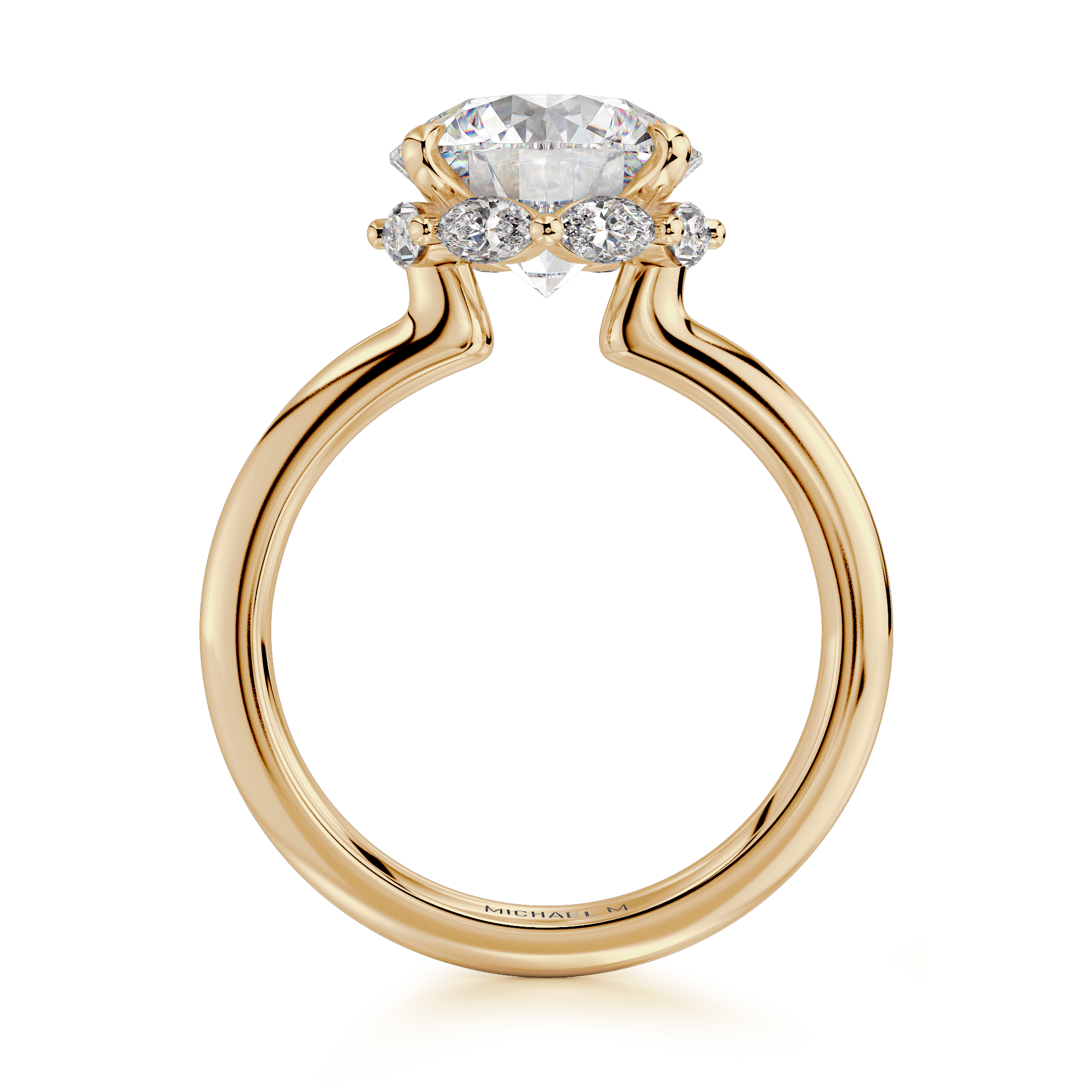 Michael M Monarch R836 - 3 Round Yellow - Everett Jewelry