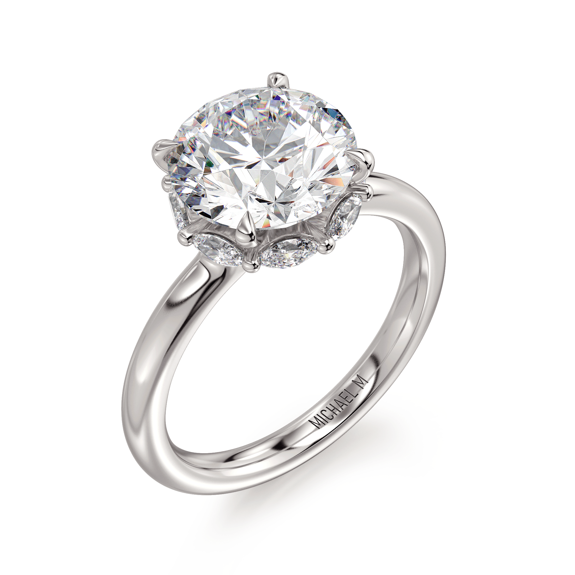 Michael M Monarch R836 - 3 Round Yellow - Everett Jewelry