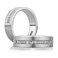 Morse Code Men's Diamond Ring - I Love You - Everett Jewelry