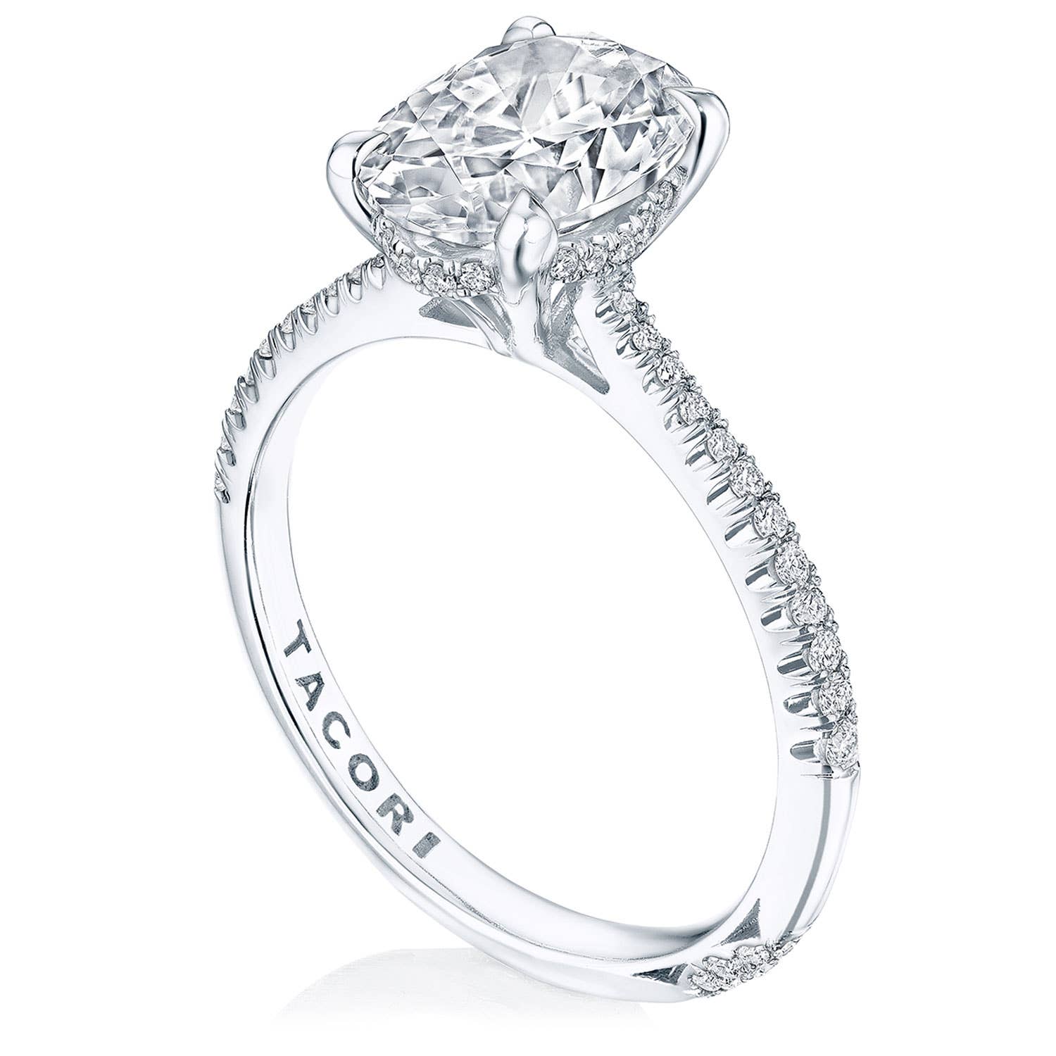 Oval Solitaire Engagement Ring - Everett Jewelry