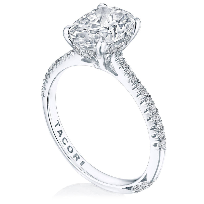Oval Solitaire Engagement Ring - Everett Jewelry