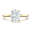 Oval Solitaire Engagement Ring - Everett Jewelry