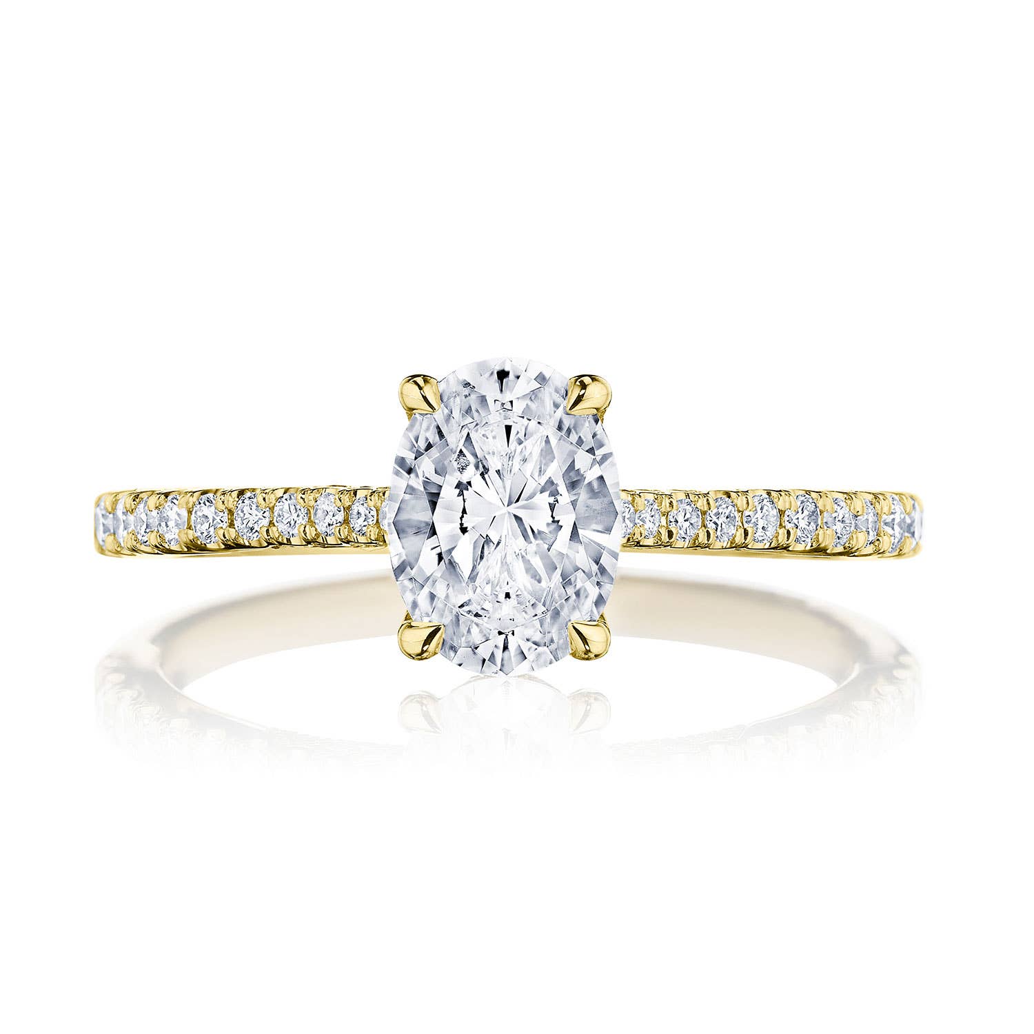 Oval Solitaire Engagement Ring - Everett Jewelry