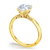 Oval Solitaire Engagement Ring - Everett Jewelry