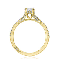Oval Solitaire Engagement Ring - Everett Jewelry