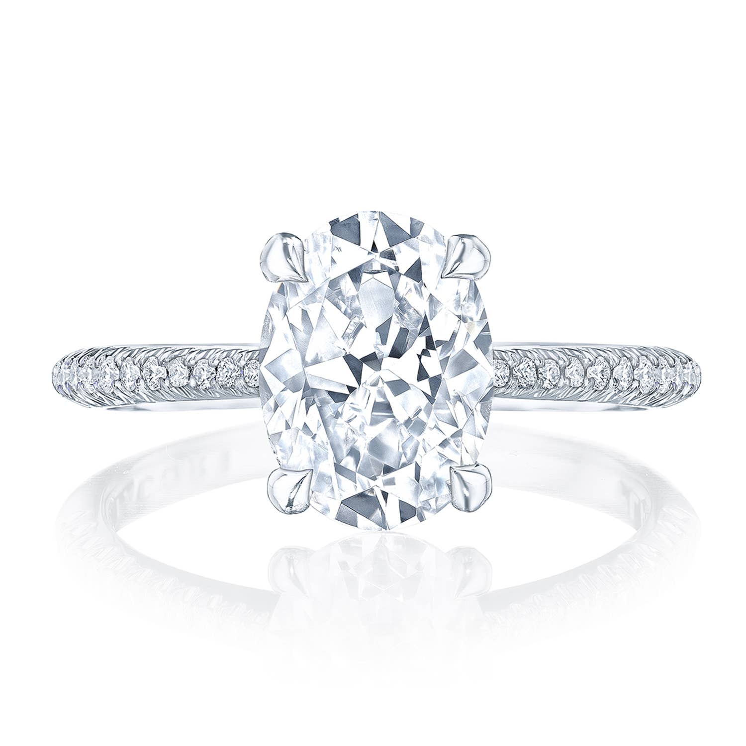 Oval Solitaire Engagement Ring - Everett Jewelry