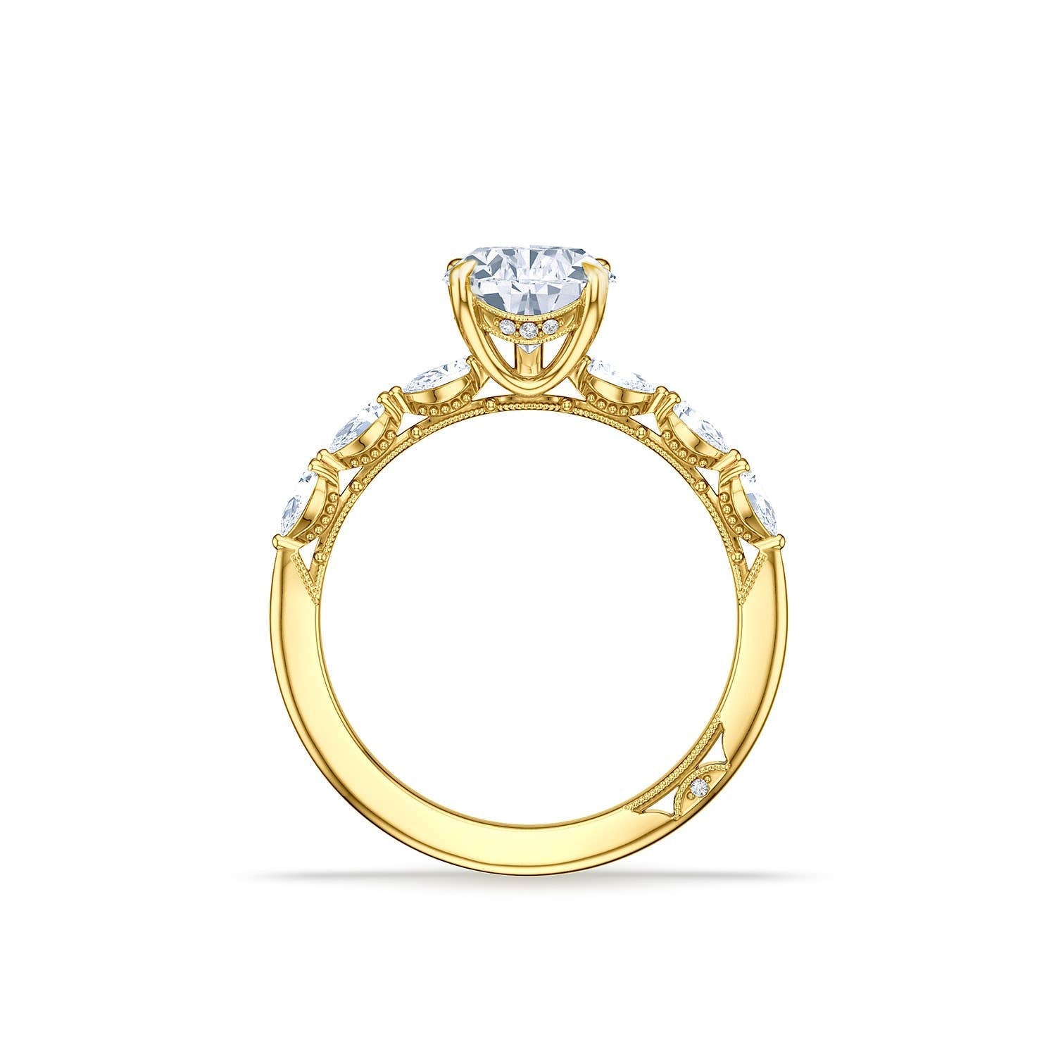 Pear Solitaire Engagement Ring - Everett Jewelry