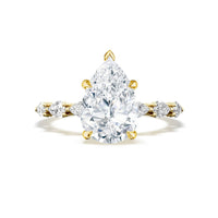 Pear Solitaire Engagement Ring - Everett Jewelry