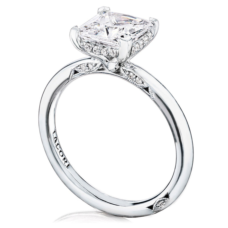 Simply TACORI | Princess Solitaire Engagement Ring - Everett Jewelry