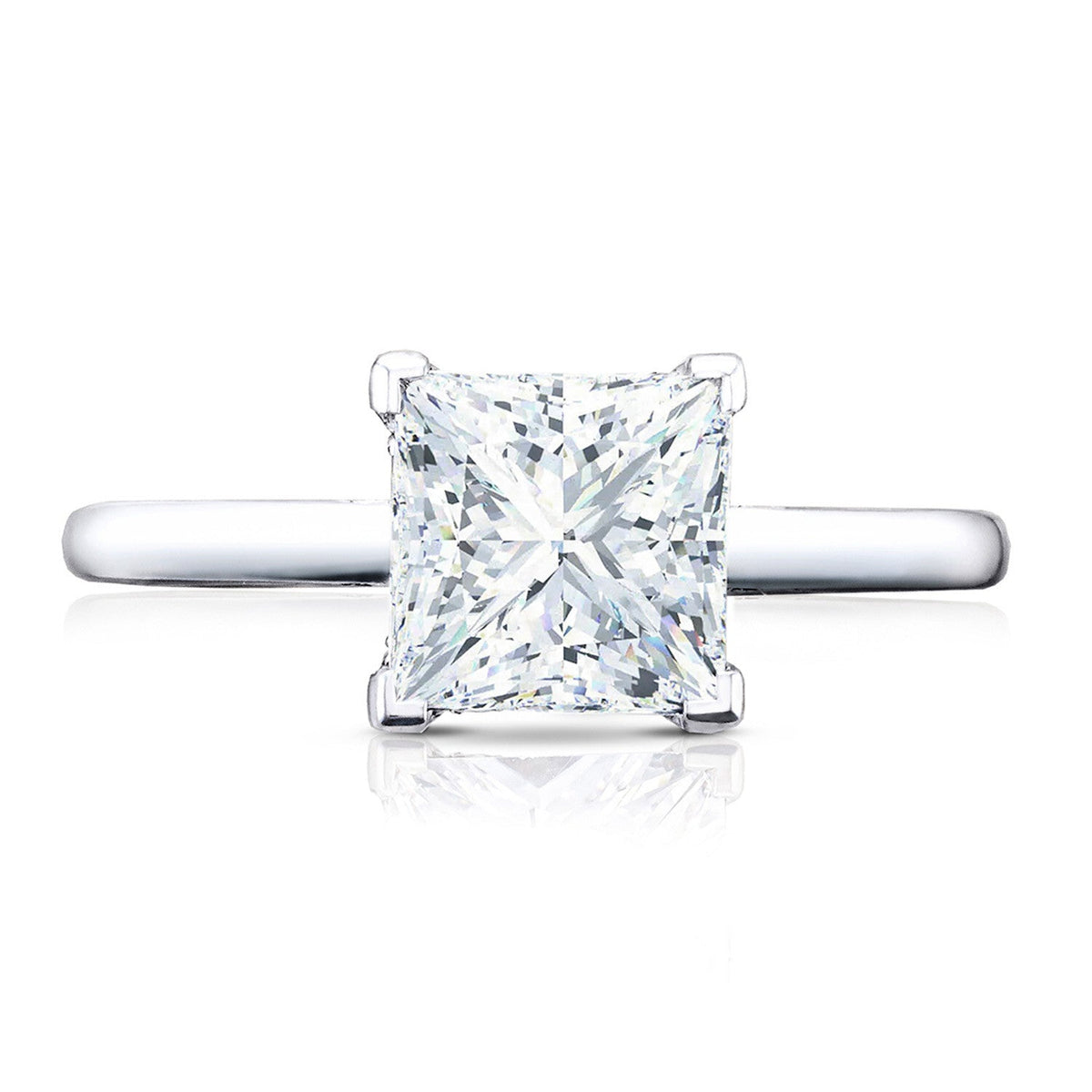 Simply TACORI | Princess Solitaire Engagement Ring - Everett Jewelry