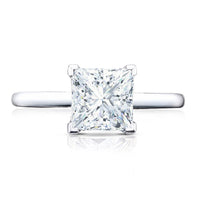 Simply TACORI | Princess Solitaire Engagement Ring - Everett Jewelry