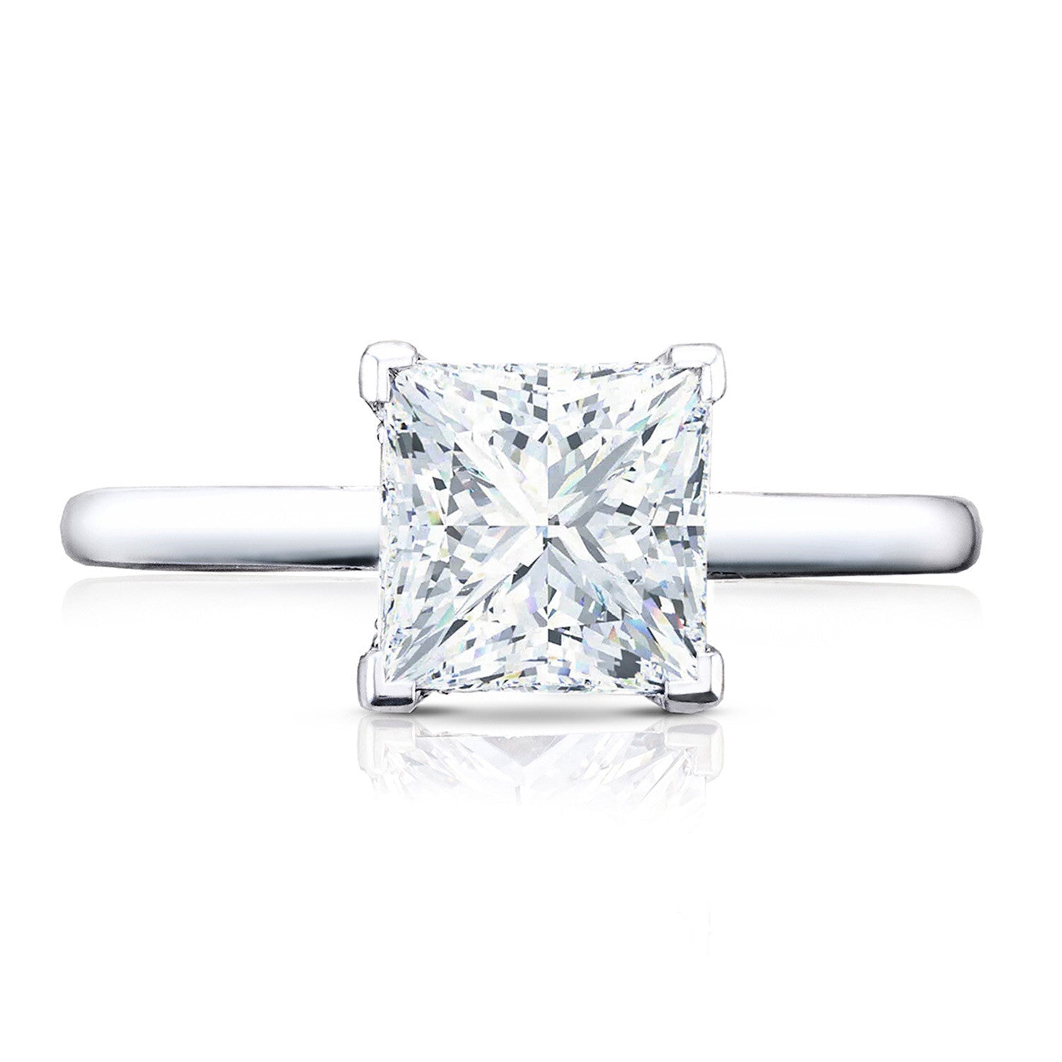 Simply TACORI | Princess Solitaire Engagement Ring - Everett Jewelry