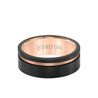 Triton 8MM Tungsten Carbide Ring - Everett Jewelry