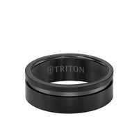 Triton 8MM Tungsten Carbide Ring - Everett Jewelry
