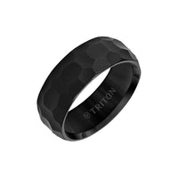 Triton Black Tungsten Carbide Ring - Everett Jewelry
