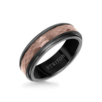 Triton Espresso Tungsten Carbide Ring - Everett Jewelry