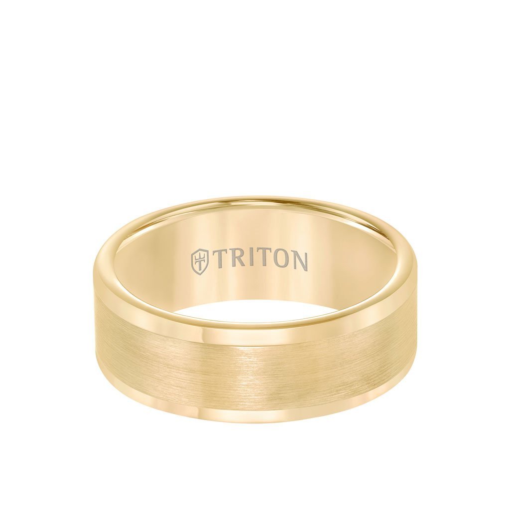 Triton Tungsten 8MM Carbide Ring - Everett Jewelry
