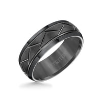 Triton Tungsten Carbide Domed Ring - Everett Jewelry