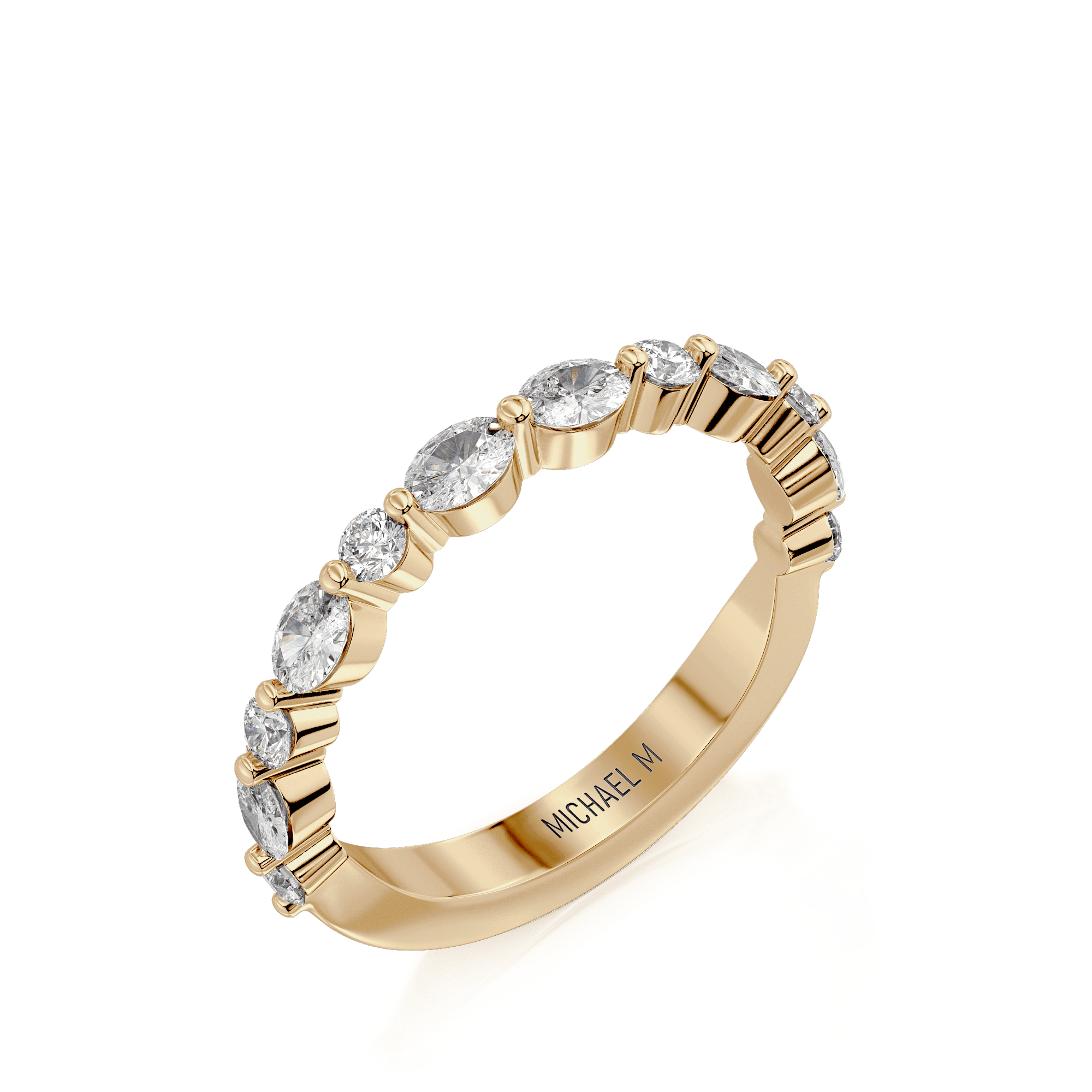 Wedding Band R837B - Everett Jewelry