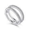 14K White Gold Matching Wedding Band - Everett Jewelry
