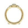 14K Yellow Gold Diamond Ring Enhancer - 0.47 ct - Everett Jewelry