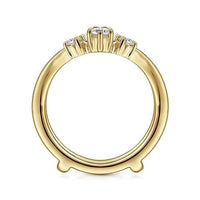 14K Yellow Gold Diamond Ring Enhancer - 0.47 ct - Everett Jewelry