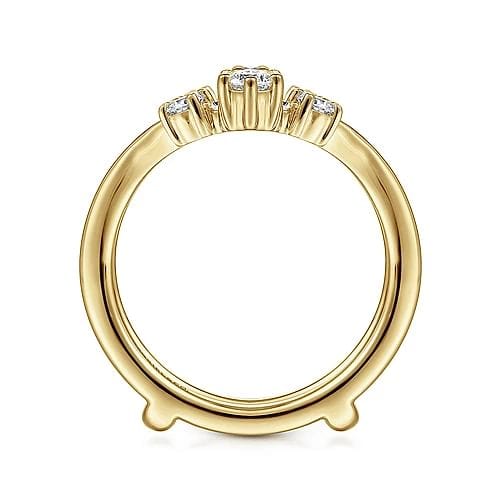 14K Yellow Gold Diamond Ring Enhancer - 0.47 ct - Everett Jewelry