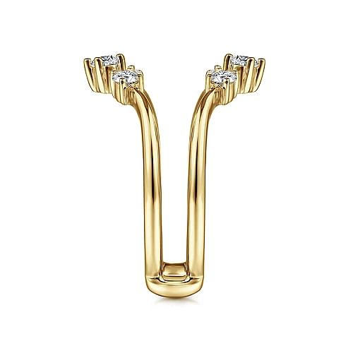 14K Yellow Gold Diamond Ring Enhancer - 0.47 ct - Everett Jewelry