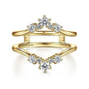 14K Yellow Gold Diamond Ring Enhancer - 0.47 ct - Everett Jewelry