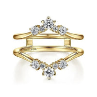 14K Yellow Gold Diamond Ring Enhancer - 0.47 ct - Everett Jewelry