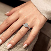 14kt Halo Style Ring - Everett Jewelry