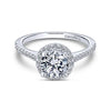 14kt Halo Style Ring - Everett Jewelry