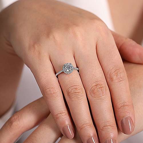 14kt Halo Style Ring - Everett Jewelry
